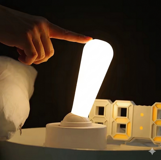 Purilite Select Creative LED Night Light Desk Lamp, USB Charging Bedside Lamp with Soft Ambient Lighting for Bedroom and Home Decor - PuriLite