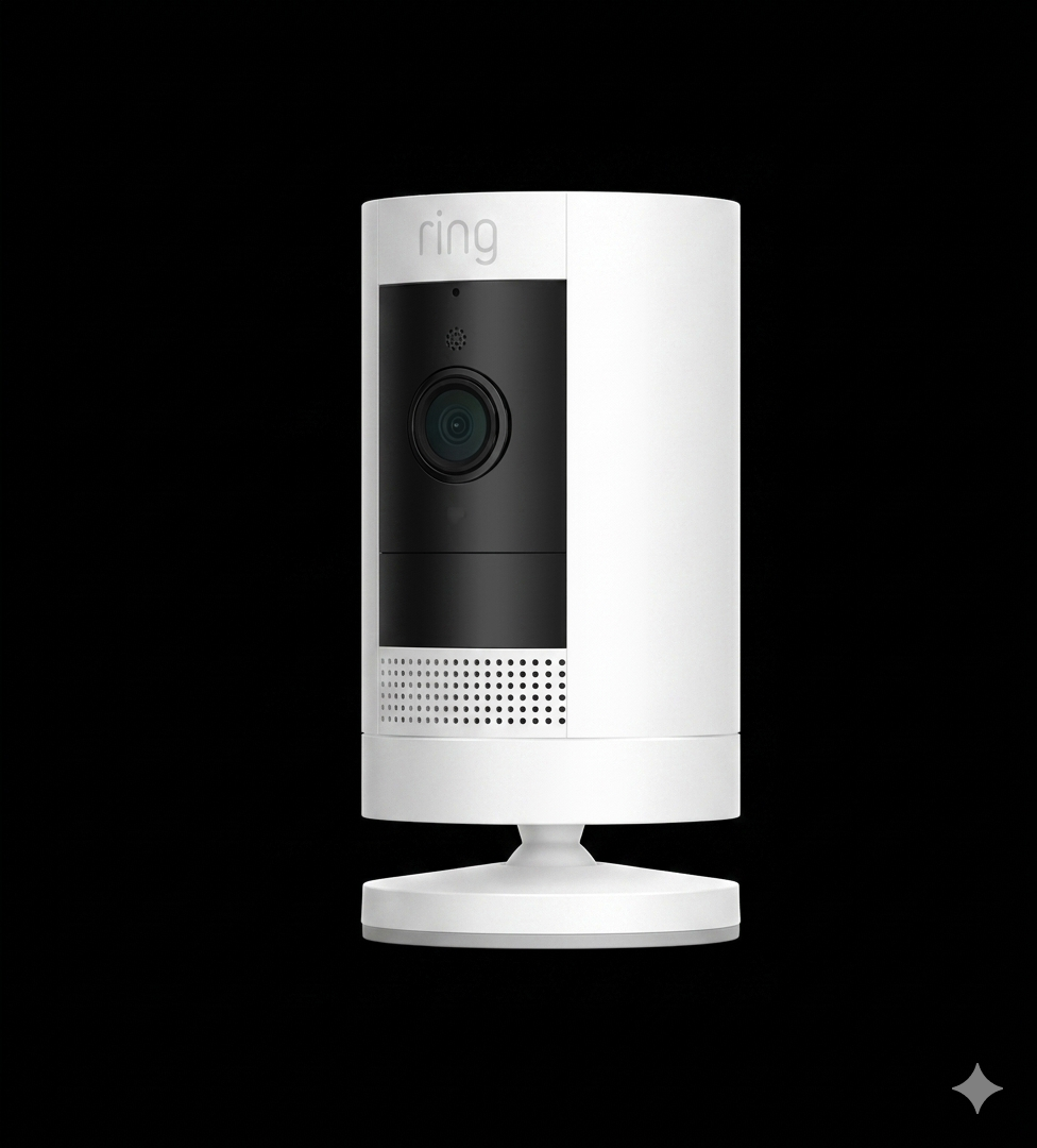 Ring Outdoor Cam Plus Battery – 2K Video, Low-Light Sight & Flexible Mounting (Black) - PuriLite