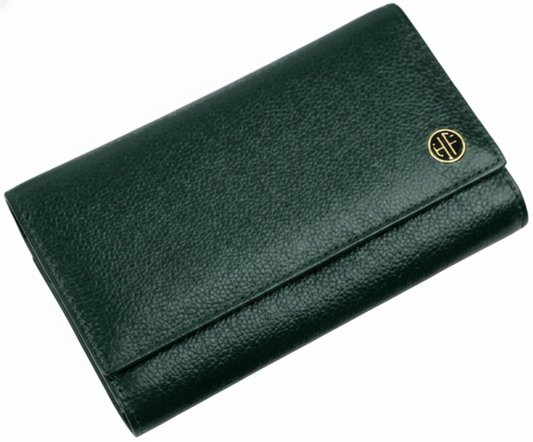 Hammonds LW5001 Premium Cow Leather Women’s Wallet | Genuine Cow Leather RFID Protected Wallet | Chic & Functional Hand Wallet | Stylish Women’s Leather Wallet - PuriLite