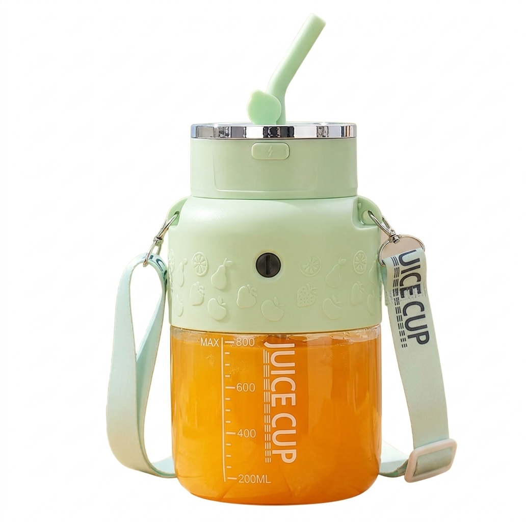 Purilite Select Portable Wireless Blender Juicer 800ml – Rechargeable Electric Fruit Mixer Cup with 10 Stainless Steel Blades - PuriLite