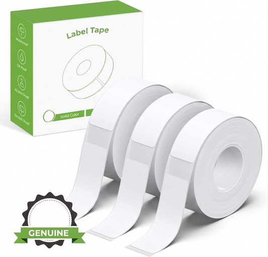 Thermal Label Maker Tape 14x40mm – Adhesive Waterproof Replacement Label Rolls, 180 Labels per Roll, 3 Pack for Home and Office Organization - PuriLite