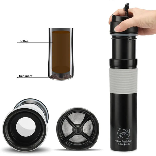 Purilite Select™ Portable 1‑Cup Drip Coffee Maker