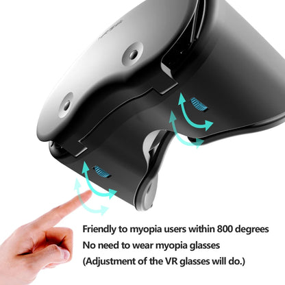 3D Virtual Reality Headset for Smartphones | Immersive VR Glasses with Adjustable Lenses