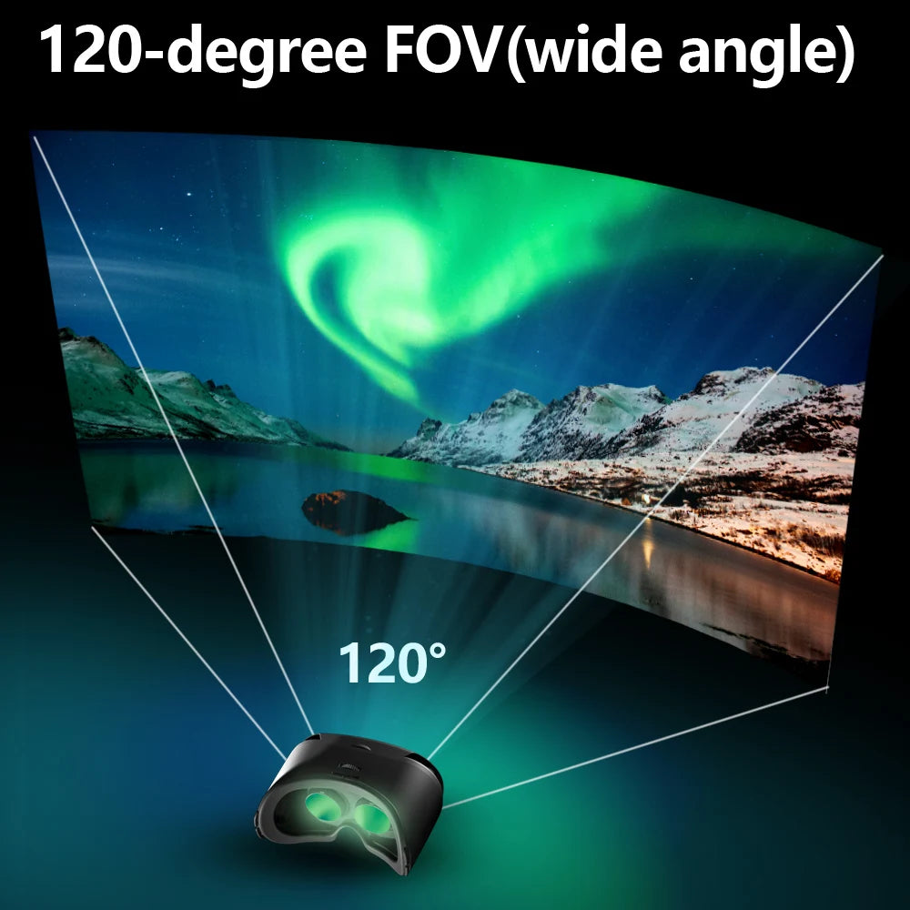 3D Virtual Reality Headset for Smartphones | Immersive VR Glasses with Adjustable Lenses