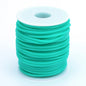 Purilite Select Hollow Rubber Cord Roll for Jewelry Making, Flexible PVC Tubular Craft Cord, DIY Bracelet and Necklace Thread, 2mm 3mm 4mm