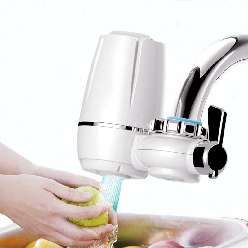 Purilite Select Faucet Water Filter – 5-Stage Tap Water Purifier with Ceramic Filter Element for Cleaner Drinking Water, Rust and Sediment Reduction