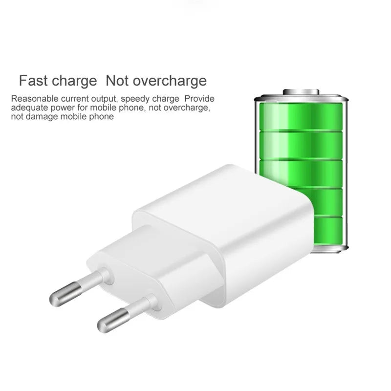 Purilite Select Fast Charger EU Plug with USB Cable