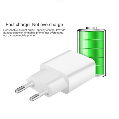 Purilite Select Fast Charger EU Plug with USB Cable