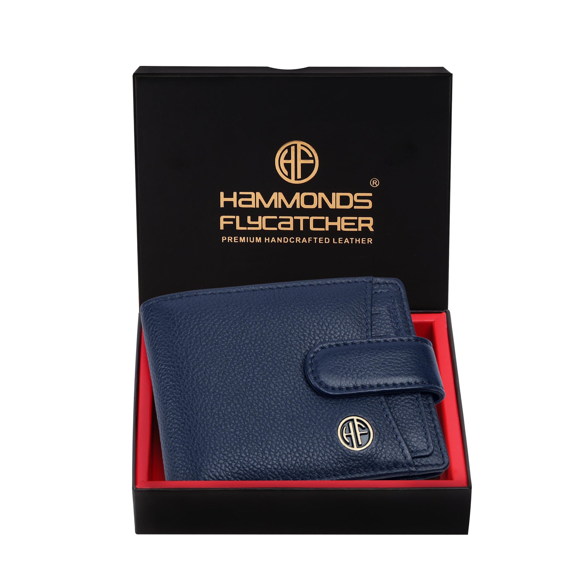 HAMMONDS FLYCATCHER Pure Cow Leather Bi-Fold Wallet for Men – RFID Protected, Compact & Stylish - PuriLite
