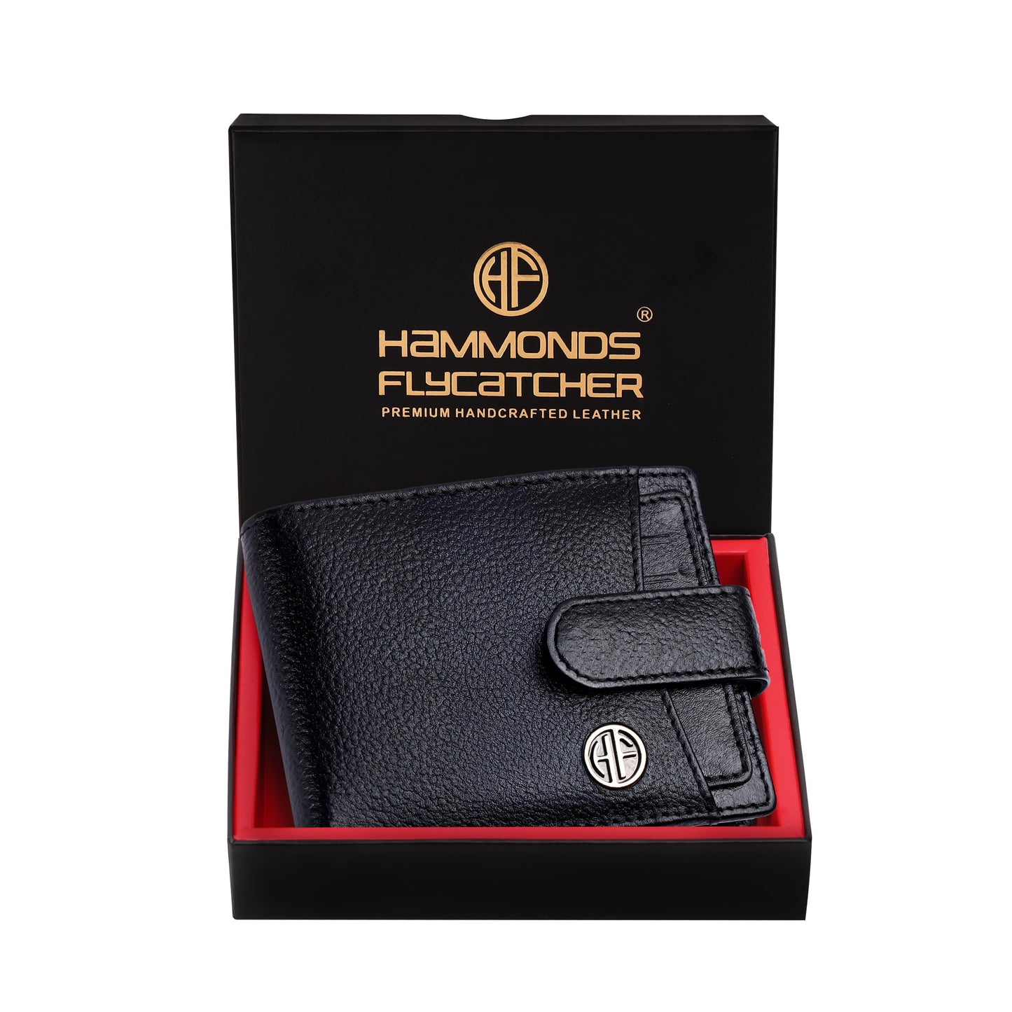 HAMMONDS FLYCATCHER Pure Cow Leather Bi-Fold Wallet for Men – RFID Protected, Compact & Stylish - PuriLite