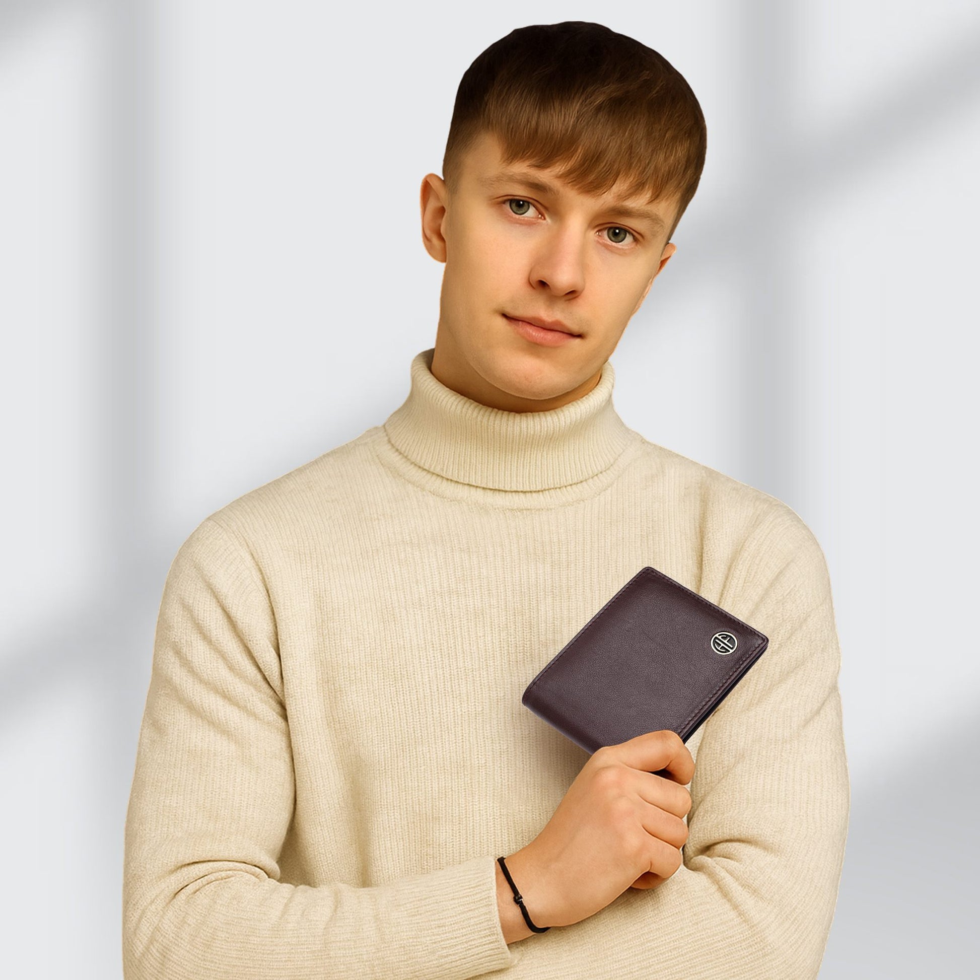 HAMMONDS FLYCATCHER Premium Pure Cow Leather Bi-Fold Wallet – Model HF594 - PuriLite