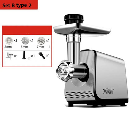 Purilite Select 3-in-1 Heavy Duty Electric Meat Grinder – 350W