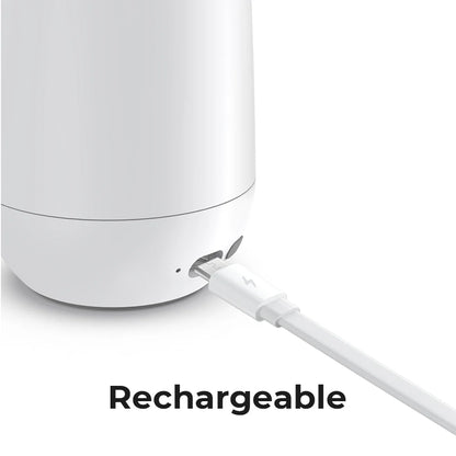 Purilite Select USB Rechargeable Essential Oil Diffuser – Smart Start-Off Car Air Freshener with 9-Color LED Lights