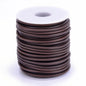 Purilite Select Hollow Rubber Cord Roll for Jewelry Making, Flexible PVC Tubular Craft Cord, DIY Bracelet and Necklace Thread, 2mm 3mm 4mm