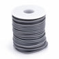 Purilite Select Hollow Rubber Cord Roll for Jewelry Making, Flexible PVC Tubular Craft Cord, DIY Bracelet and Necklace Thread, 2mm 3mm 4mm
