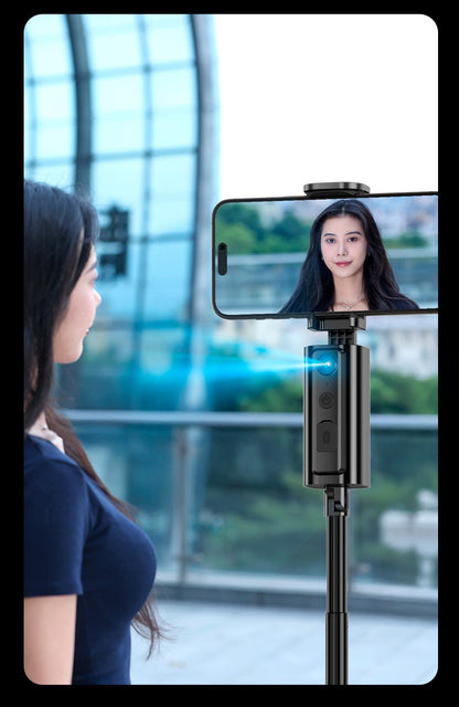 Bluetooth Selfie Stick & Compact Tripod – Mobile Phone & Small Camera Stand