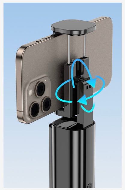 Bluetooth Selfie Stick & Compact Tripod – Mobile Phone & Small Camera Stand