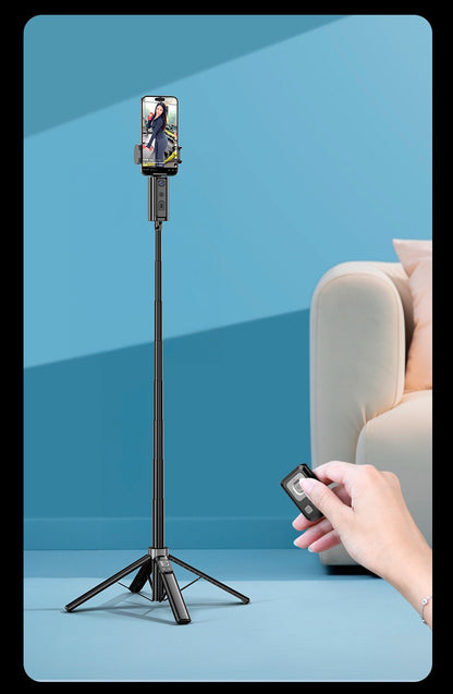 Bluetooth Selfie Stick & Compact Tripod – Mobile Phone & Small Camera Stand
