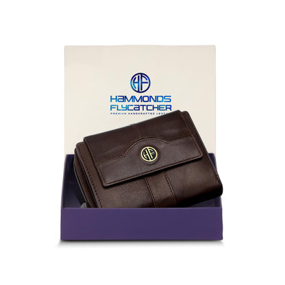 Hammonds Premium Cow Leather Women’s Wallet | Genuine Cow Leather RFID Protected Ladies Wallet | Stylish & Spacious Clutch Wallet | Secure Women’s Wallet - PuriLite