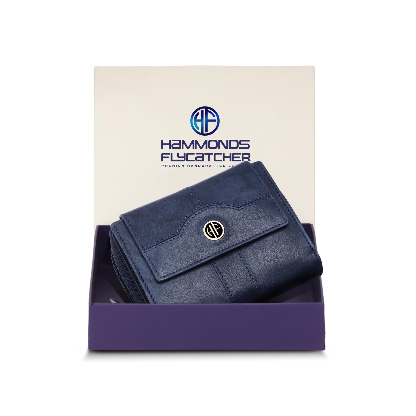 Hammonds Premium Cow Leather Women’s Wallet | Genuine Cow Leather RFID Protected Ladies Wallet | Stylish & Spacious Clutch Wallet | Secure Women’s Wallet - PuriLite