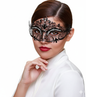 Masquerade Mask for Women Shiny Rhinestone Venetian Party Prom Ball Metal Mask