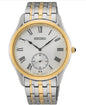 Seiko Two-Tone White Dial Men’s Watch