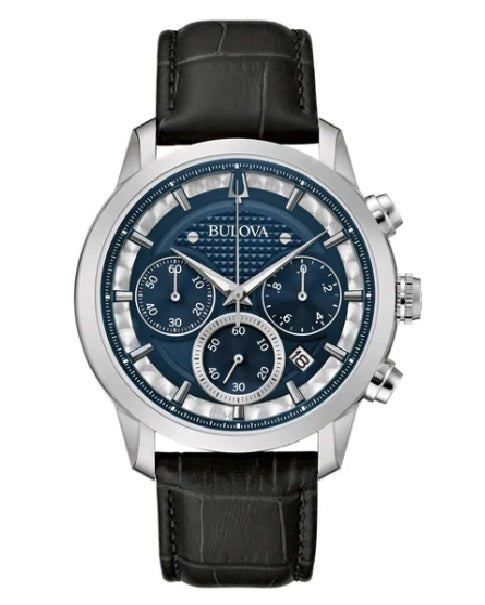 Bulova Sutton Blue Dial Men’s Watch