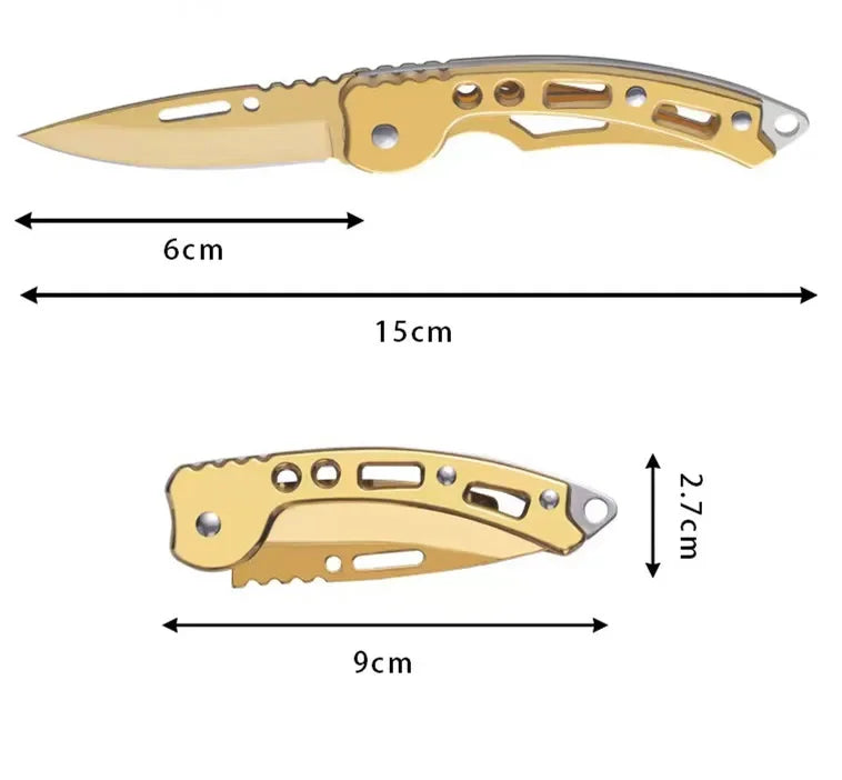 Purilite Select Stainless Steel Keychain Folding Knife