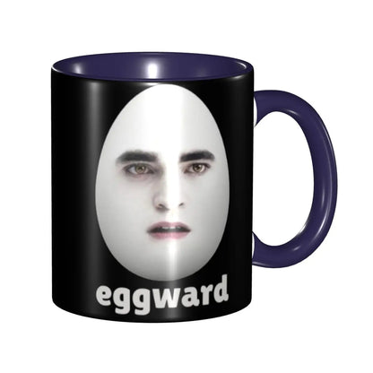 Purilite Select™ “Twilight Eggward” Meme Mug – 350ml Ceramic Cup