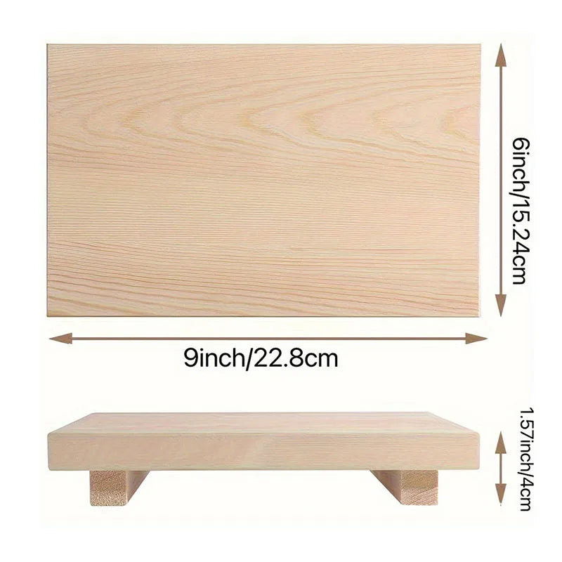 Purilite Select Wooden Tray Pedestal Stand