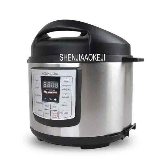 Purilite Select 5L Electric Pressure Cooker 110V–220V Intelligent Double Inner Pot Rice Cooker with LCD Display for 5–6 People - PuriLite