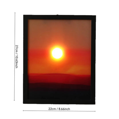 Purilite Select Sunrise Sunset Ambient Lamp – Modern Lift-Up Wall Decor Light, Minimalist Bedroom & Living Room Mood Lighting - PuriLite