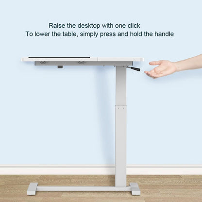 Purilite Select | Small Standing Desk | Adjustable Height | Mobile Laptop Table | Rolling Stand Up Desk | Computer Workstations
