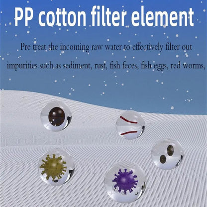Purilite Select™ Universal PP Cotton Shower Filter – Cleaner Water for Better Skin &amp; Hair