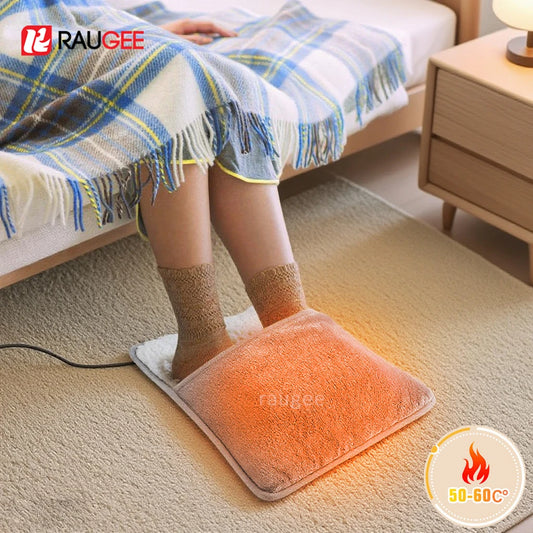 Purilite Select USB Foot Warmer – Soft Thermal Foot Heating Pad for Home & Office Comfort