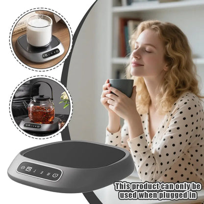 Automatic Electric Heater Insulation Base Warmer Coaster Water Cup Thermostatic Kettle Milk Intelligent Control Coaster Heater - PuriLite