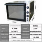 Purilite Select | Desktop Electric Air Oven with Hot Air Circulation | 4-Layer Large Capacity Multifunctional Baking Oven - PuriLite