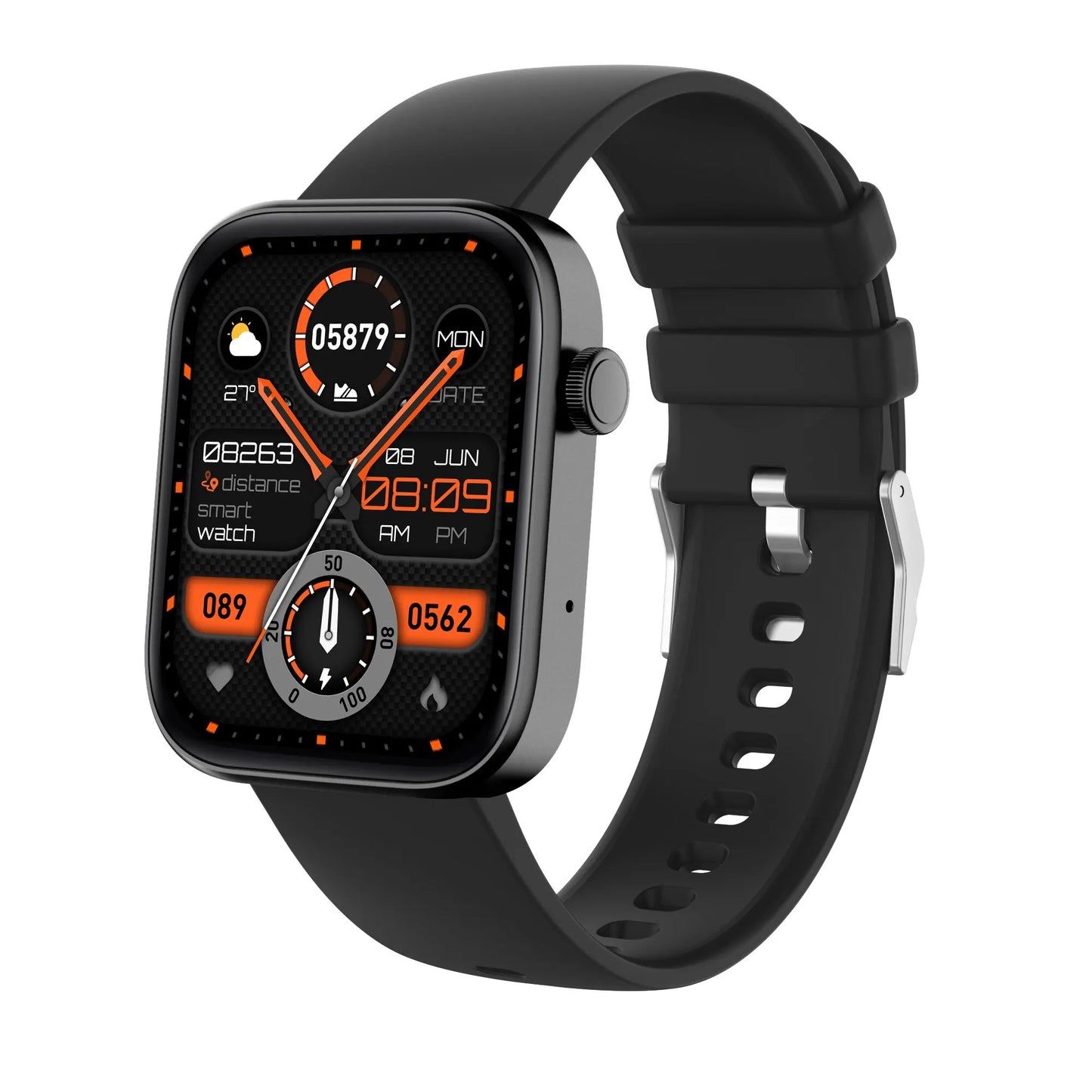 Purilite Select P71 Voice‑Calling Smartwatch – Health Monitoring, IP68 Waterproof, 100+ Sport Modes
