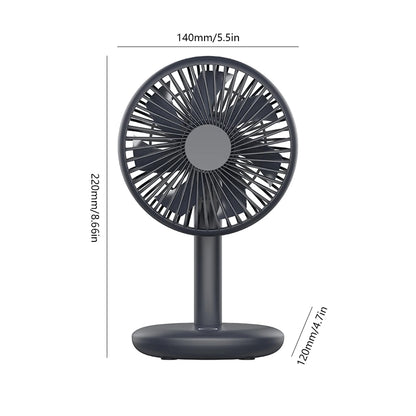 Purilite Select™ Dual-Spray USB Rechargeable Misting Fan