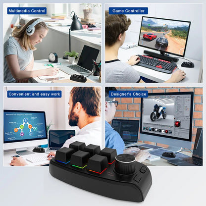 Purilite Select 6-Key RGB Mechanical Macropad