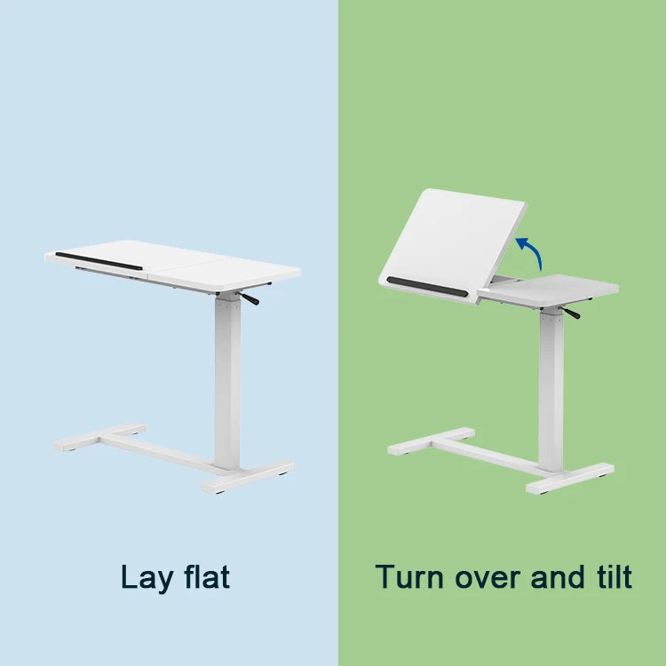 Purilite Select | Small Standing Desk | Adjustable Height | Mobile Laptop Table | Rolling Stand Up Desk | Computer Workstations