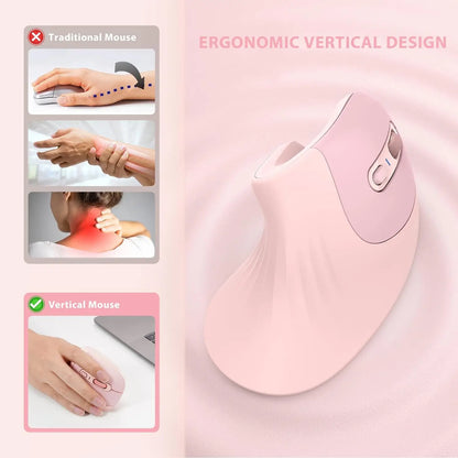 Purilite Select Ergonomic Vertical Bluetooth Mouse
