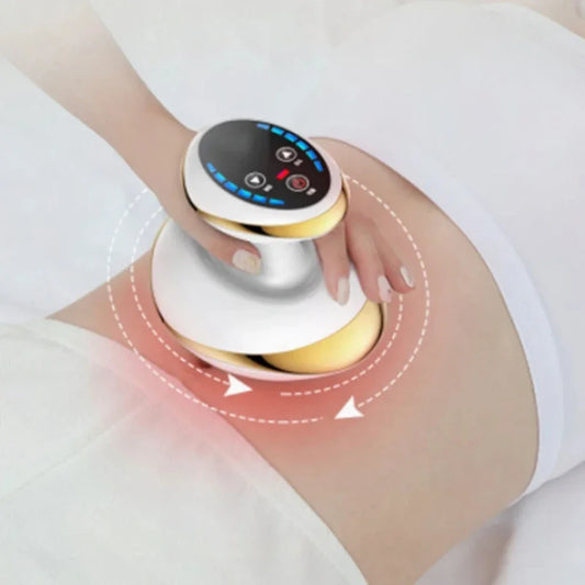 Purilite Select 6/9 Gear Negative Pressure Vacuum Cupping Massager – Electric Guasha Body Slimmer with Heating & Rechargeable Suction Therapy - PuriLite