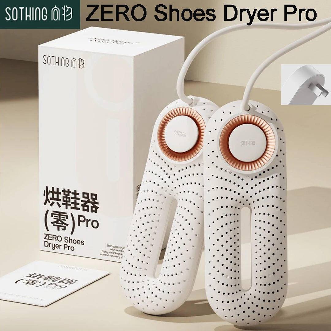Purilite Select | Portable Electric Shoe Dryer with Timer & Constant Temperature Drying