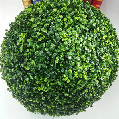 Artificial Grass Dome Ball Plants Simulation Leave Grass Ball Eco-friendly green 15/20/25/30/40cm Indoor Or Outdoor - PuriLite