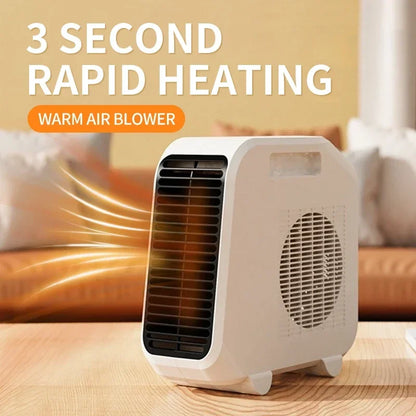 Purilite Select Mini Electric Fan Heater – 1800W Portable Heater for Home &amp; Office Use