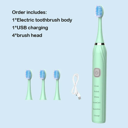 Purilite Select™ Rechargeable Sonic Electric Toothbrush