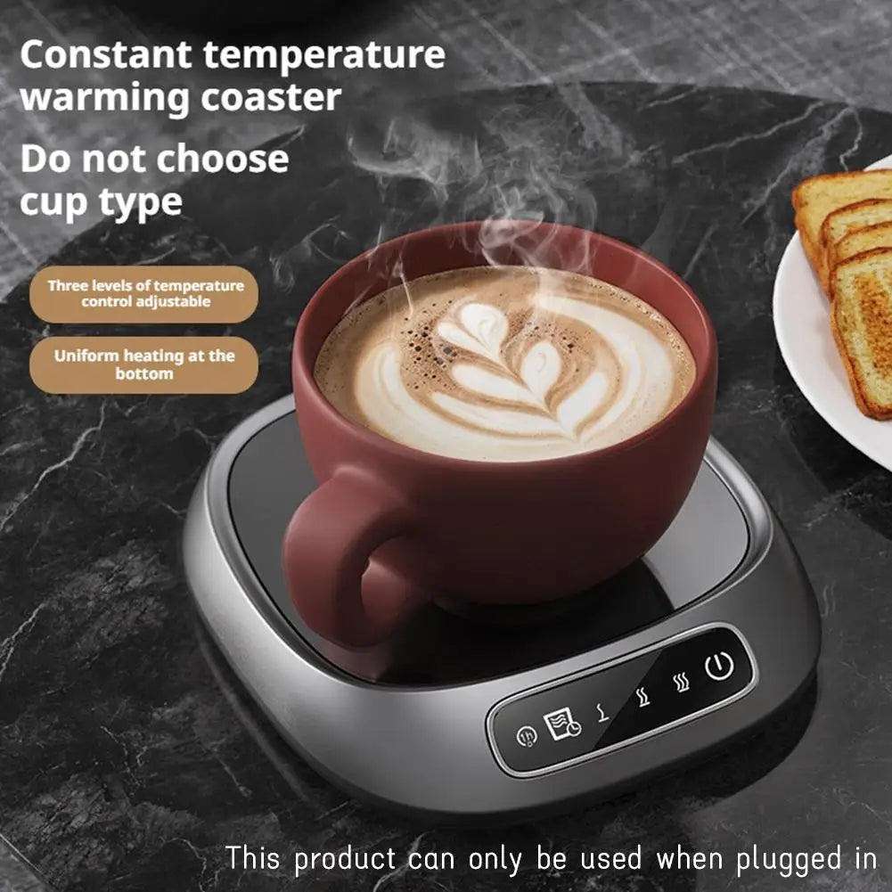 Automatic Electric Heater Insulation Base Warmer Coaster Water Cup Thermostatic Kettle Milk Intelligent Control Coaster Heater - PuriLite