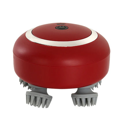 Purilite Select Advanced Head Massager with Red Light Therapy – Deep Kneading Scalp Care with Adjustable Speed & Soft Silicone Nodes