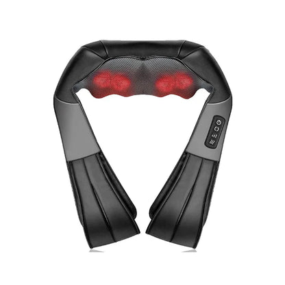Purilite Select Deluxe 3D Electrical Shiatsu Heat Massager for Neck Pain Relief & Relaxation